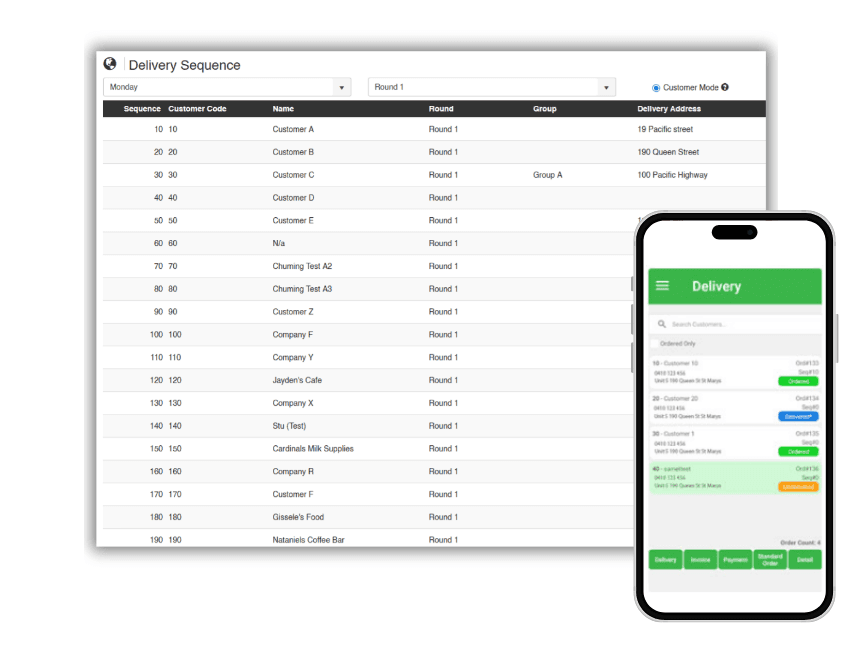 Delivery Driver Route Management App